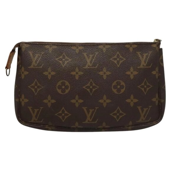 LOUIS VUITTON Monogram Pochette Accessoires Pouch Vintage M51980 LV Auth